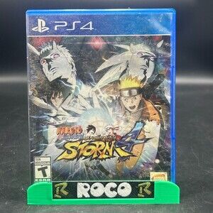 Naruto Shippuden: Ultimate Ninja Storm 4 PS4 (Sony PlayStation 4 2016) No Manual